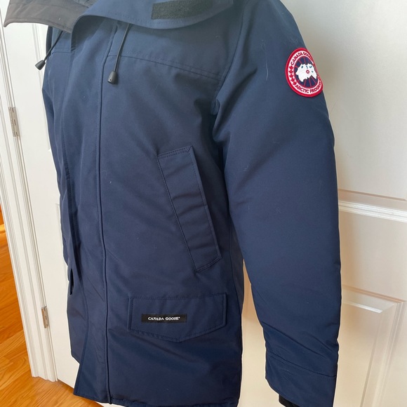 Langford Coyote Fur-Trim Down Parka from Canada Goose - Picture 11 of 15